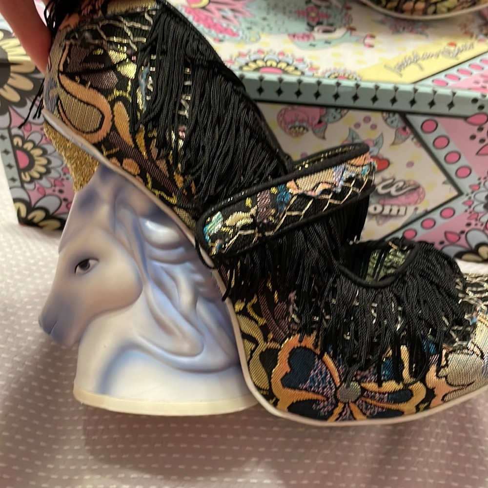 Irregular Choice shoes- size 40 “one who charms” unicorn shoes